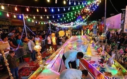 عکس/ حال‌وهوای کربلا در آستانه نیمه شعبان