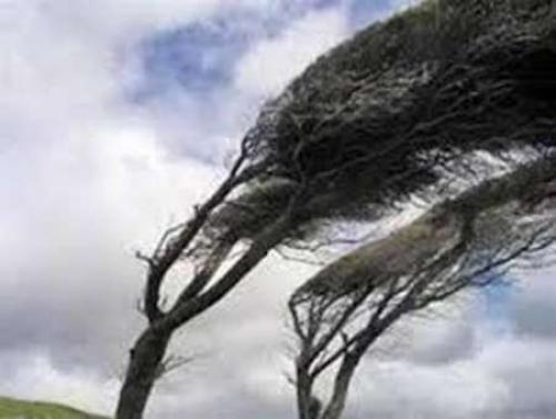 وزش باد در همدان ۷۶ کیلومتر بر ساعت بود