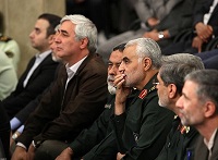 عکس/ سرلشکر سلیمانی و حاتمی کیا در دیدار با رهبرانقلاب