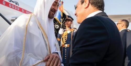 سفرناگهانی ولی‌عهد ابوظبی به مصر 