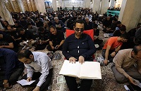 عکس/ کتاب دعای یک نابینا در شب قدر