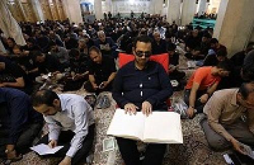 عکس/ کتاب دعای یک نابینا در شب قدر
