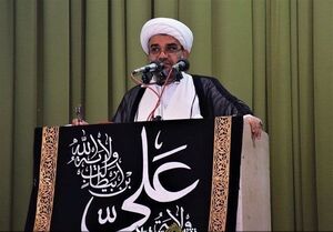 فیلم/ آماده سازی محل دفن امام جمعه کازرون