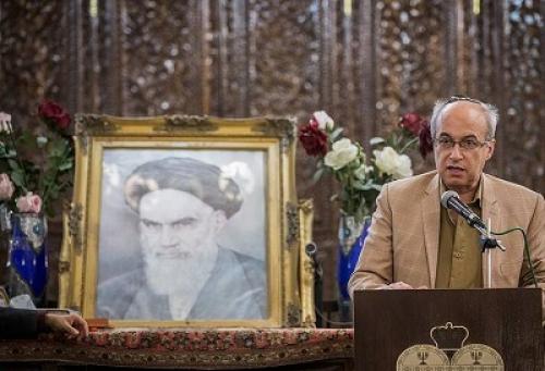 عکس/ بزرگداشت امام خمینی (ره) در کنیسه کلیمیان