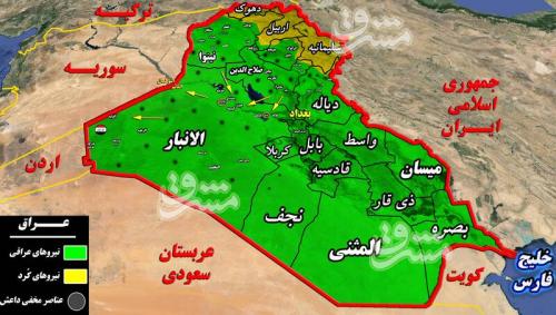 پشت پرده حذف آموزش نظامی عشایر در استان الانبار چیست؟/ قطع ارتباط «تهران - مدیترانه»، هدف اصلی آمریکایی‌ها در شمال غرب عراق + نقشه میدانی و عکس 