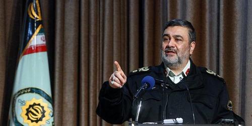 فرمانده ناجا: نیروی انتظامی در ایجاد امنیت با کسی معامله نمی‌کند/کشف حجاب جرم است و با خودروهای متخلف برخورد می شود