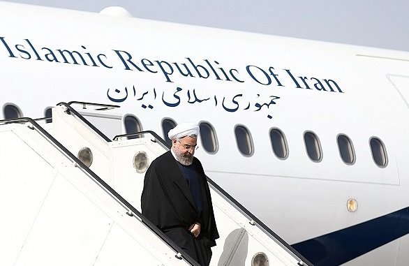 روحانی به خانه برگشت