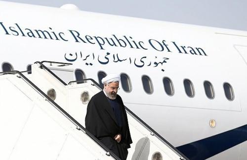 روحانی به خانه برگشت