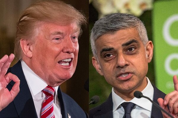 انتقاد ترامپ از صادق‌خان