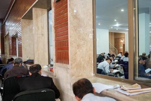 عکس/آزمون دکترای دانشگاه عالی دفاع ملی