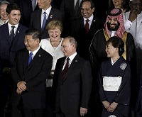 عکس یادگاری سران نشست جی ۲۰
