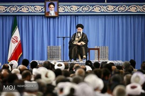  دیدار دست‌اندرکاران و کارگزاران حج با رهبرانقلاب