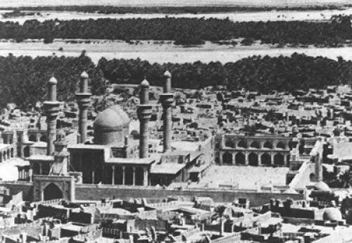 تصویر قدیمی حرم امامین کاظمین (ع)