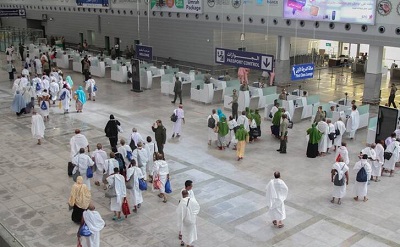 عکس/ ورود حجاج به سرزمین وحی