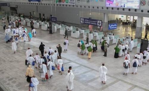 عکس/ ورود حجاج به سرزمین وحی