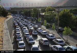  ترافیک فوق سنگین به سمت شمال کشور