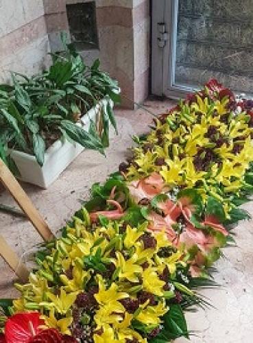  عکس/ گل آرایی حرم مطهر امام رضا(ع)