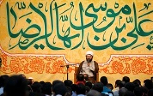  عکس/ جشن میلاد امام رضا(ع) در هیئت ریحانة الحسین
