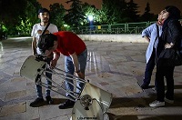 عکس/ آخرین ماه‌گرفتگی قرن در آسمان تهران