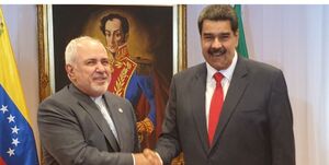  ظریف با مادورو دیدار کرد