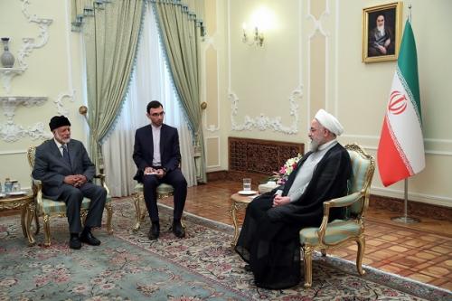 یوسف بن علوی با روحانی دیدار کرد