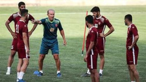 جلسه خصوصی کالدرون بادوستاره پرسپولیس 