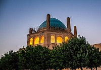 عکس/بزرگترین گنبد خشتی جهان