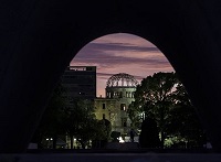عکس/یادبودسالگردبمباران اتمی هیروشیمادرژاپن