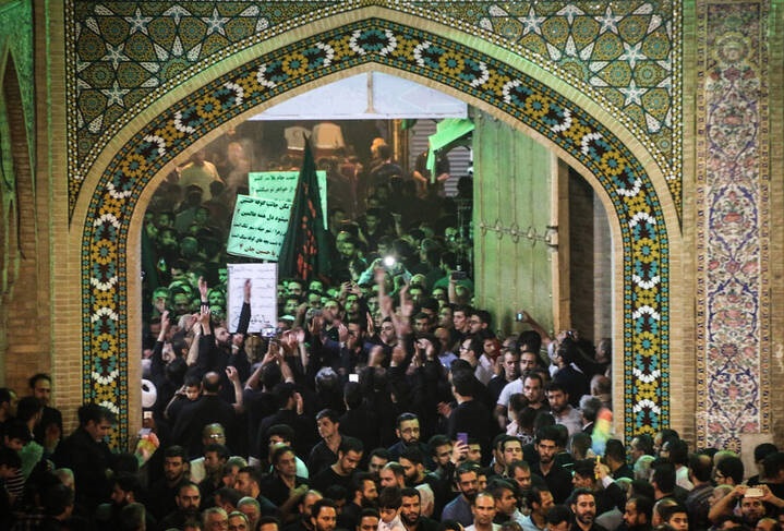  عکس/ عزاداری مسلمیه در حرم عبدالعظیم (ع)