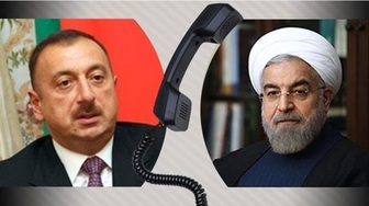 قول و قرار تلفنی روحانی و الهام علی‌اف 