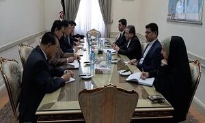 دیدار عراقچی با هیئت کره‌شمالی 