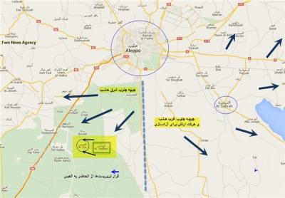 شهر «الحاضر» حلب، تحت کنترل حزب‌الله در آمد