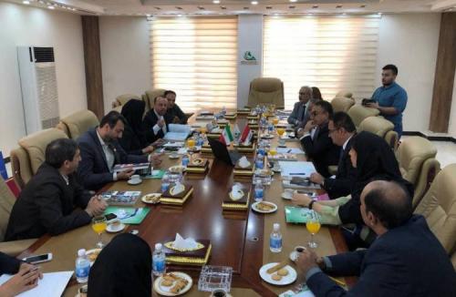 دیدار مدیران عامل نمایشگاه‌های بین‌المللی همدان و بغداد