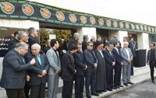 عکس/وزیرجوان درتشییع مرحوم شادمانی