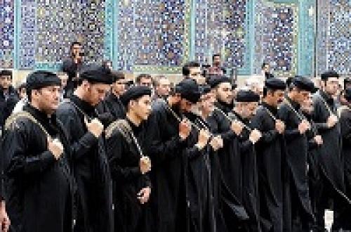 عکس/ مراسم طشت گذاری اردبیلی‌ها در شیخ صفی‌الدین