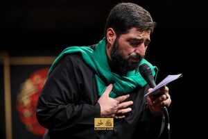 صوت/شب هشتم محرم بانوای سیدمجیدبنی‌فاطمه