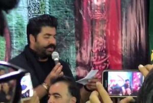 فیلم/ مداحی زیبای بهنام بانی