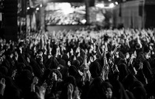 عکس/مراسم شام غریبان در هیئت ریحانه الحسین(ع)