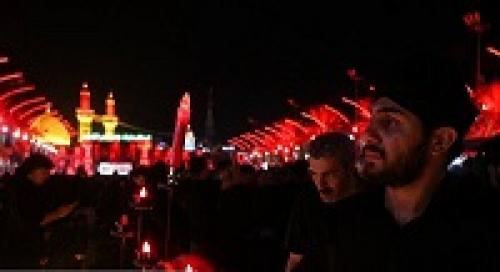  عکس/ شام غریبان در بین الحرمین
