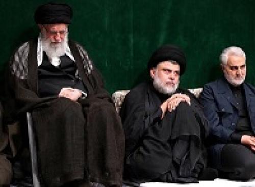 عکس/حاج قاسم و مقتدی صدردر کنار رهبر انقلاب