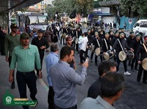 عکس/تشرف خادمین حرمین کربلای معلی به حرم رضوی