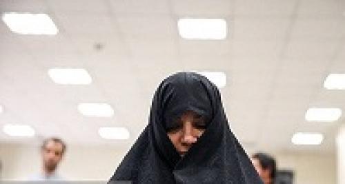 عکس/نخستین جلسه رسیدگی به پرونده شبنم نعمت‌زاده