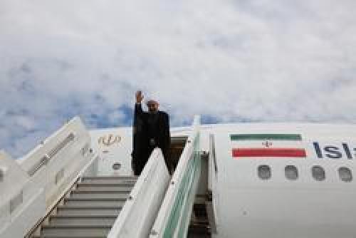  روحانی وارد تهران شد 