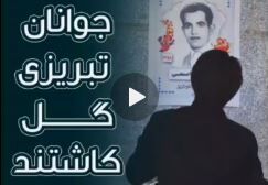 کار تمیز فرهنگی برای شهدا +فیلم