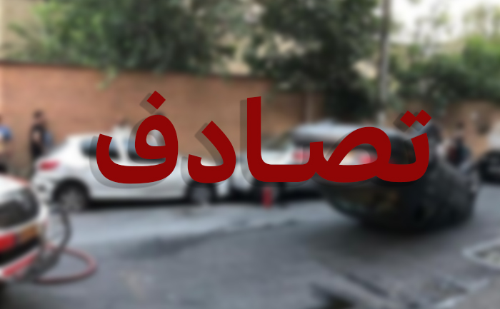 ۲کشته و۴مجروح درسانحه اتوبان ساوه تهران 