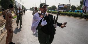 فیلم منتشر نشده ازحادثه تروریستی اهواز