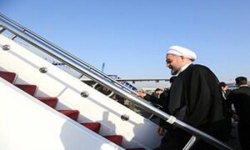 روحانی عازم نیویورک شد