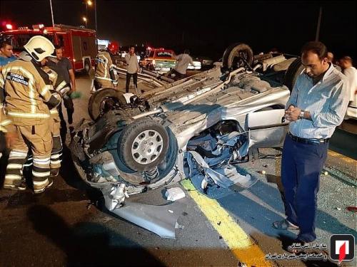  زوج جوان کرمانشاهی مقابل چشمان ۲ فرزندشان جان دادند 