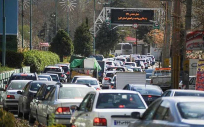  ترافیک نیمه‌سنگین در جاده‌های شمالی 