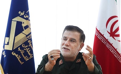 معاون عملیات سپاه: جمهوری اسلامی به بالای سر اسرائیل رسیده است/ برای پاسخ دوم بعد از سرنگونی پهپاد آمریکا آماده بودیم 
